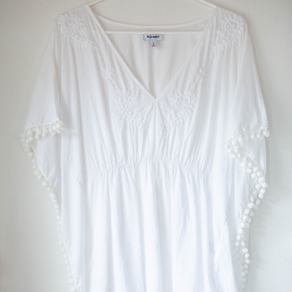Swimsuit Pom Cover-Up